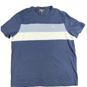 Michael Kors Men's Ombré Blue T-Shirt